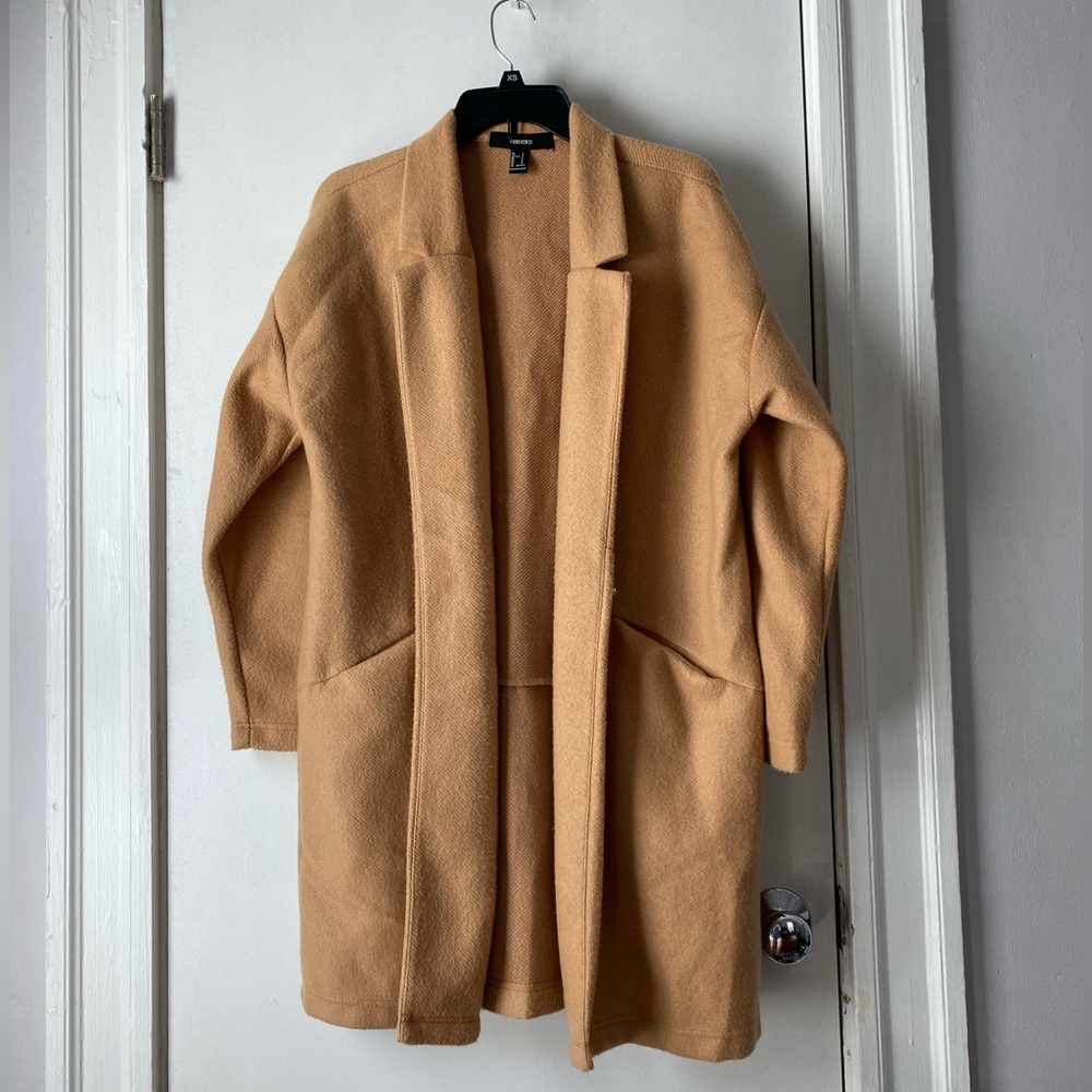 Soft camel coat